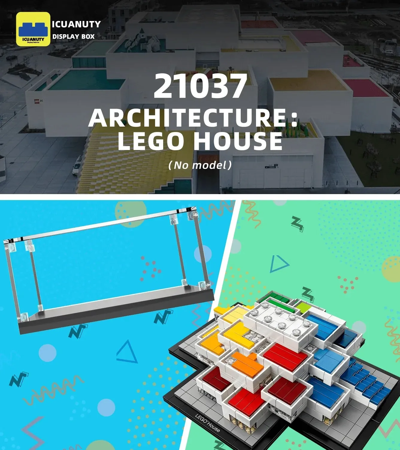 Gablota ekspozycyjna do Lego Architecture LEGO House 21037 — 6