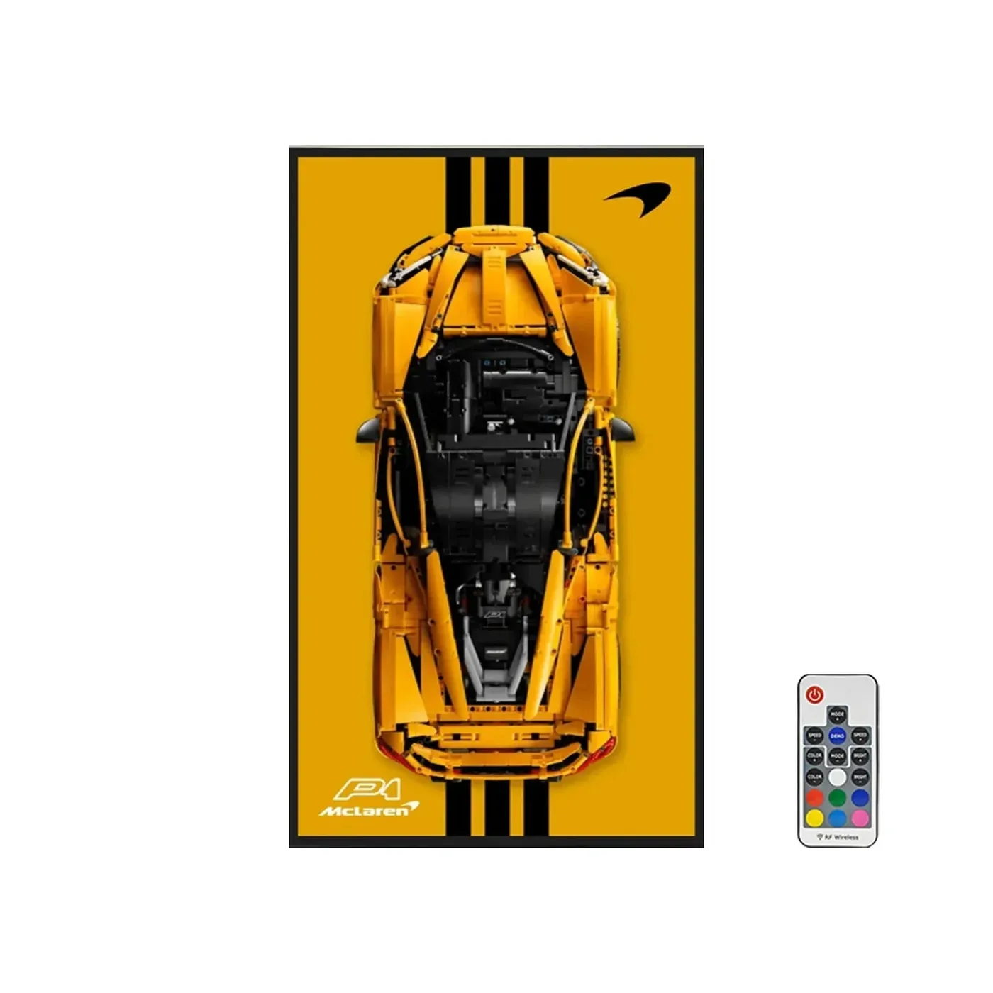 Wand-Displayrahmen für Lego Technic McLaren P1 42172 — 20