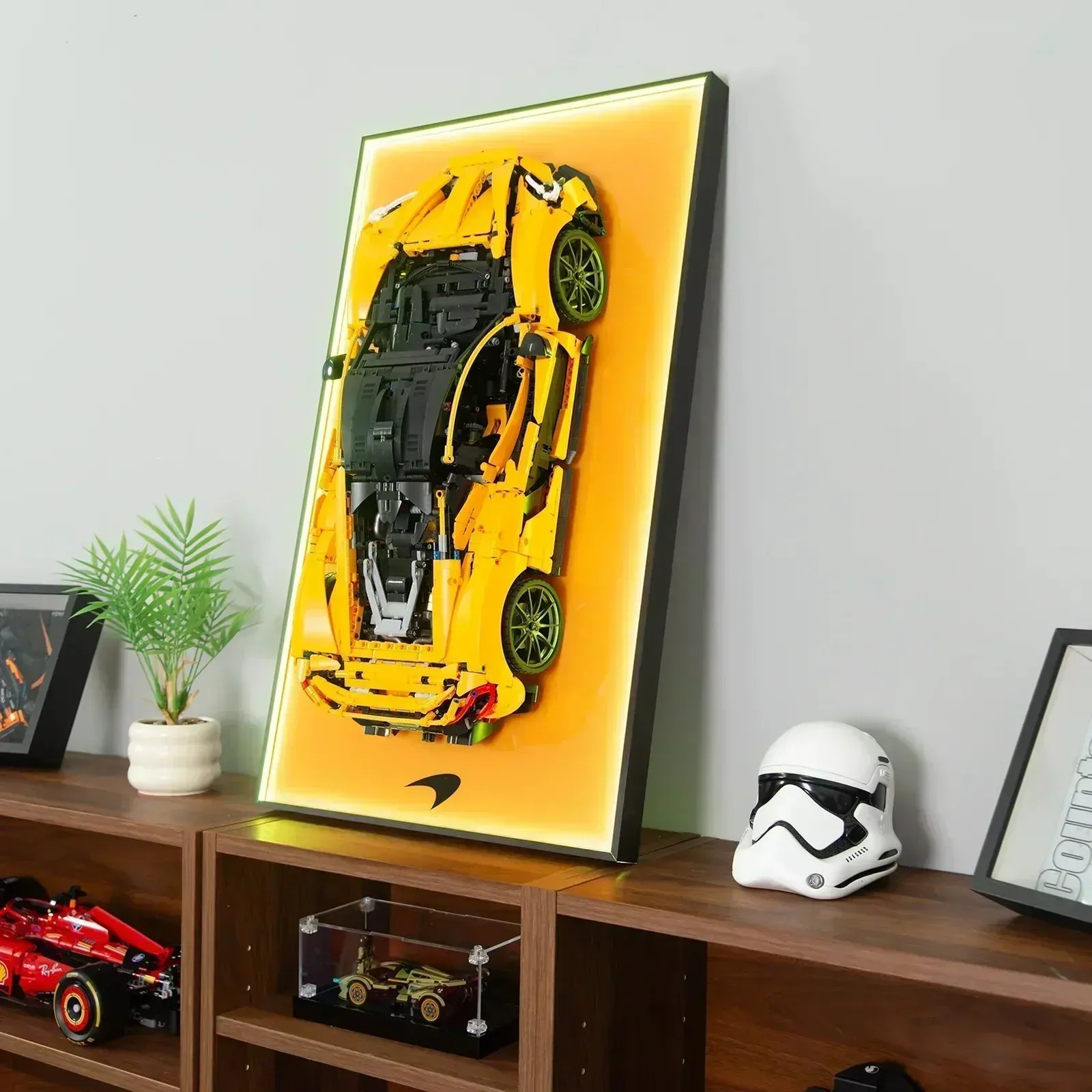 Display Wall Mount for Lego Technic McLaren P1 42172 - KABO