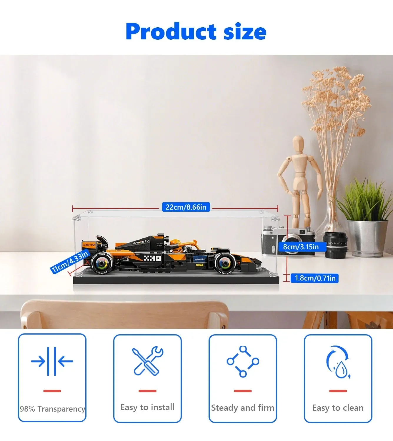 Monter för LEGO McLaren F1 Team MCL38 (skala 1:32) 77251 — 5