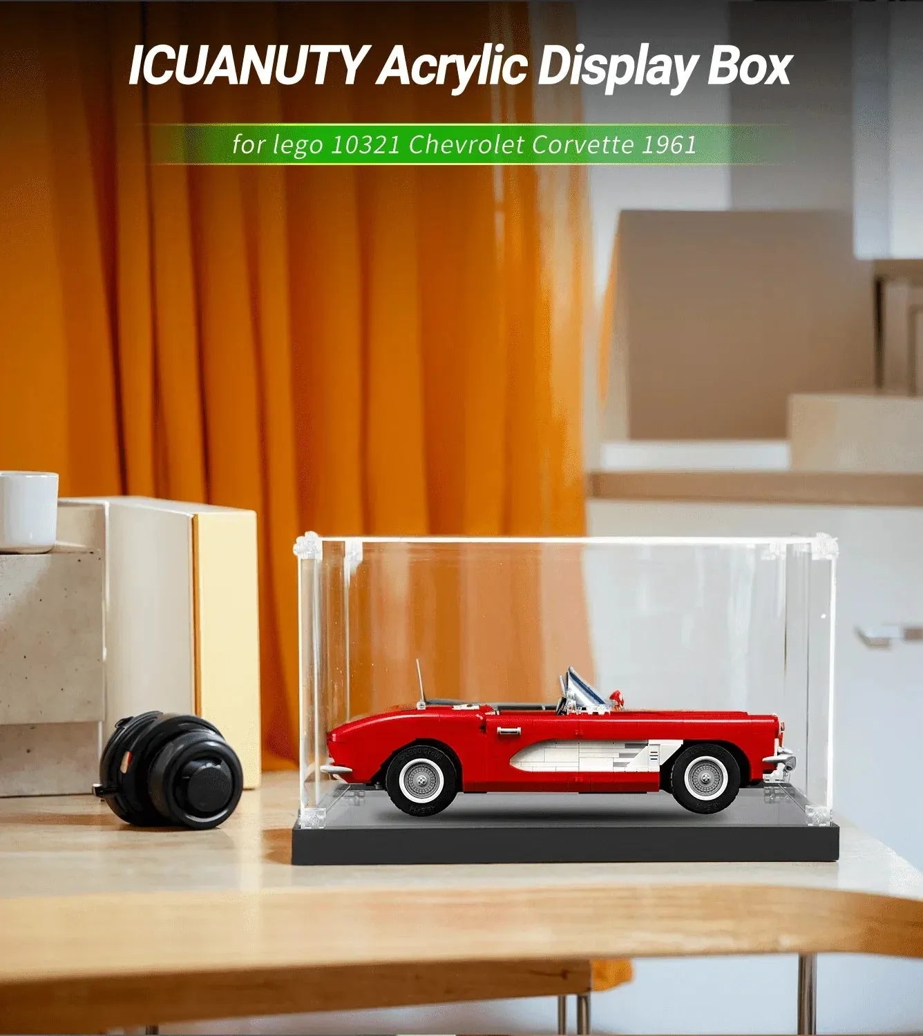Gablota ekspozycyjna do LEGO Creator Chevrolet Corvette 10321 — 2