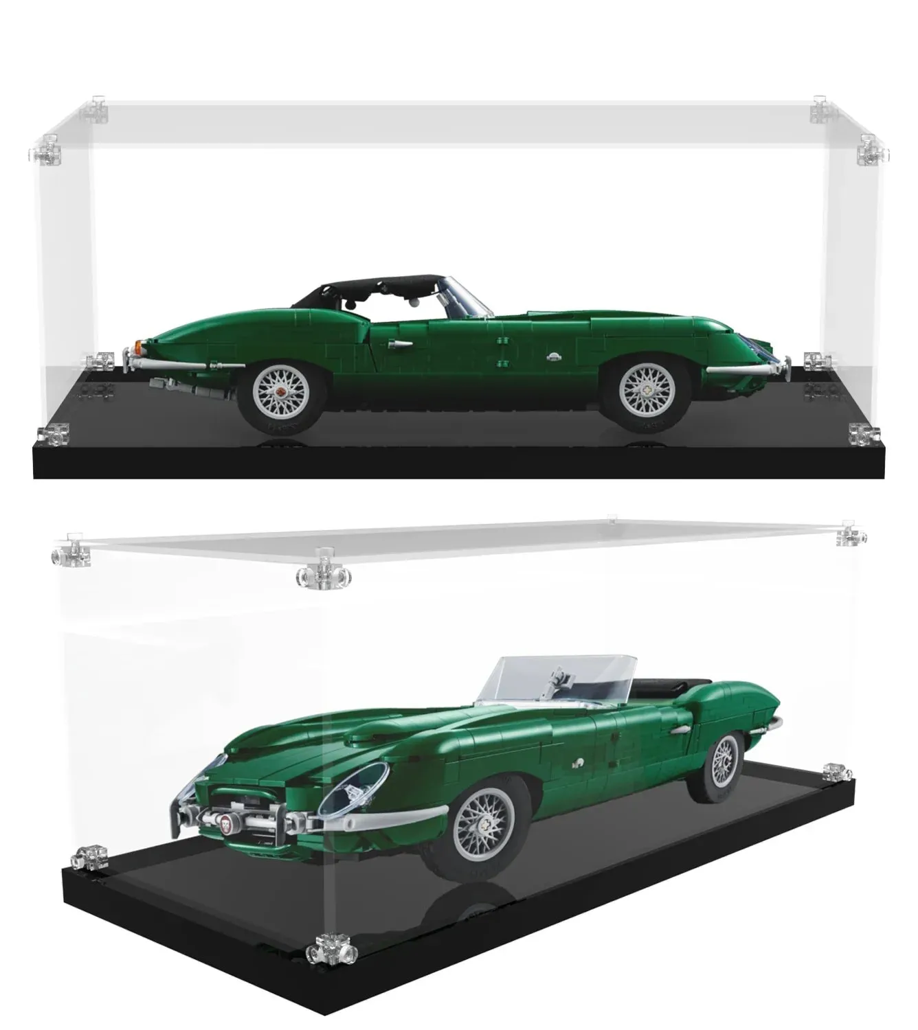 Display case for LEGO® Icons Jaguar E-Type 11381 — 13