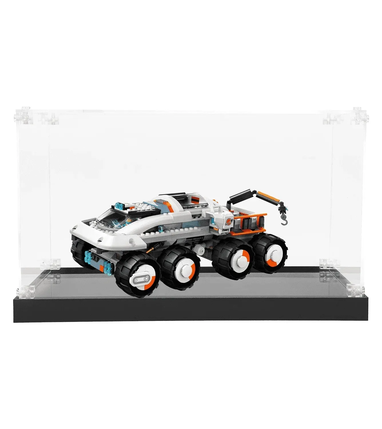 Display case for LEGO Command Rover and Crane Loader 60432