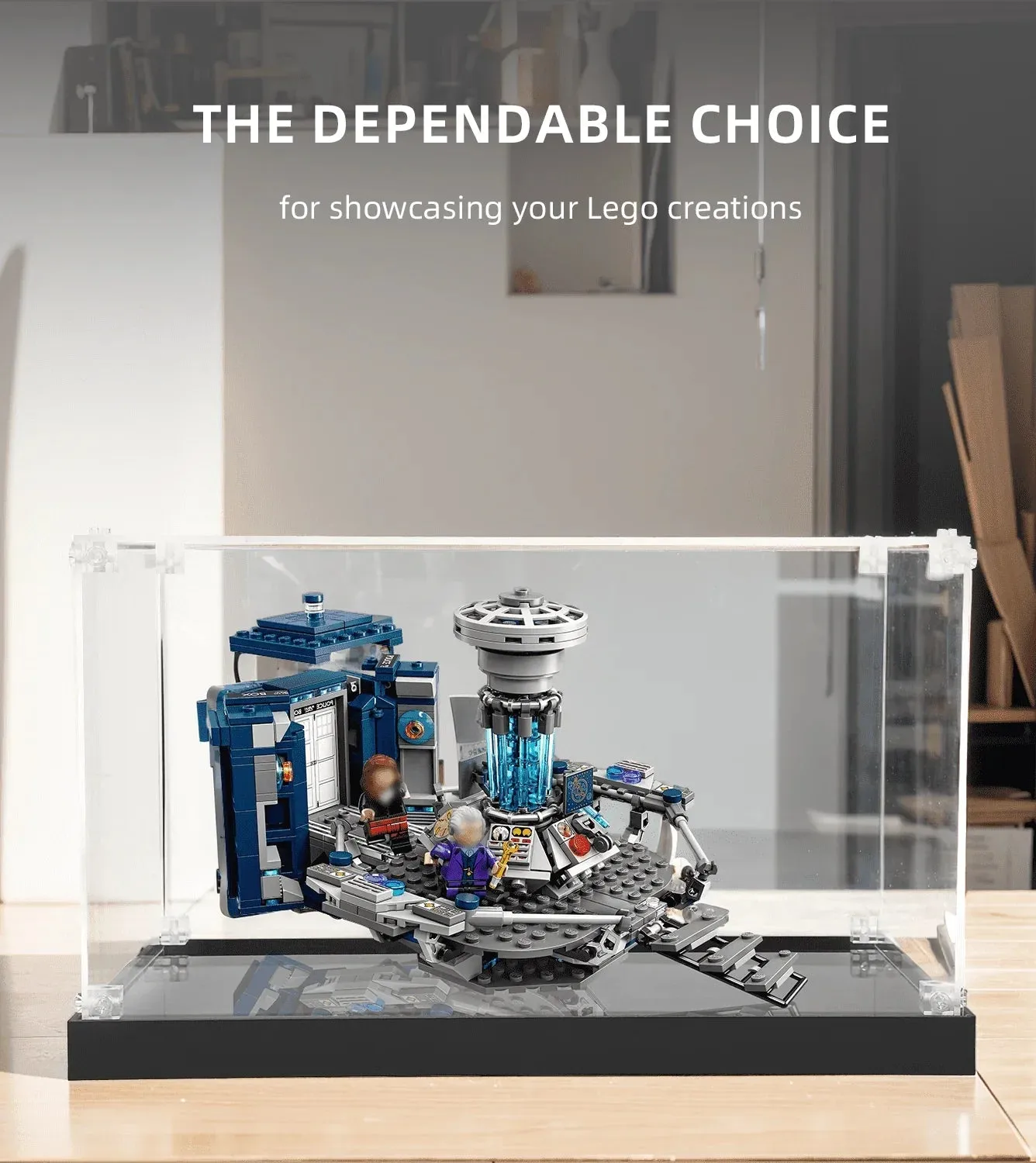 Display Case for LEGO Ideas Doctor Who 21304 — 3