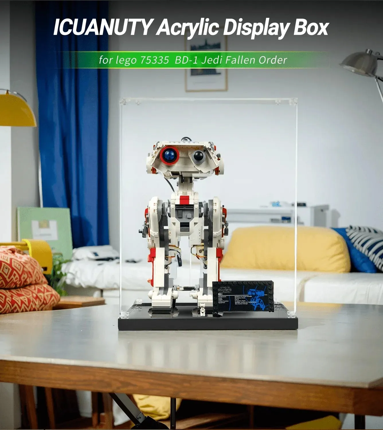 Vitrine für LEGO Star Wars BD-1 75335 — 2