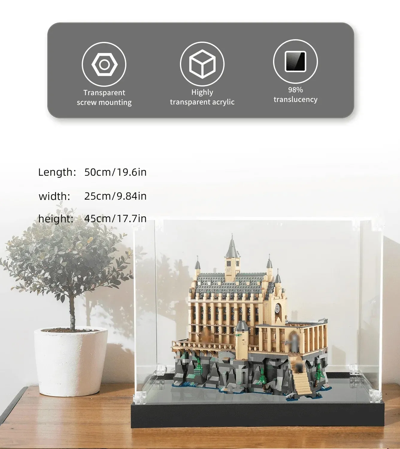 Eksponavimo dėžė LEGO Harry Potter Hogwarts Castle: The Great Hall 76435 — 6