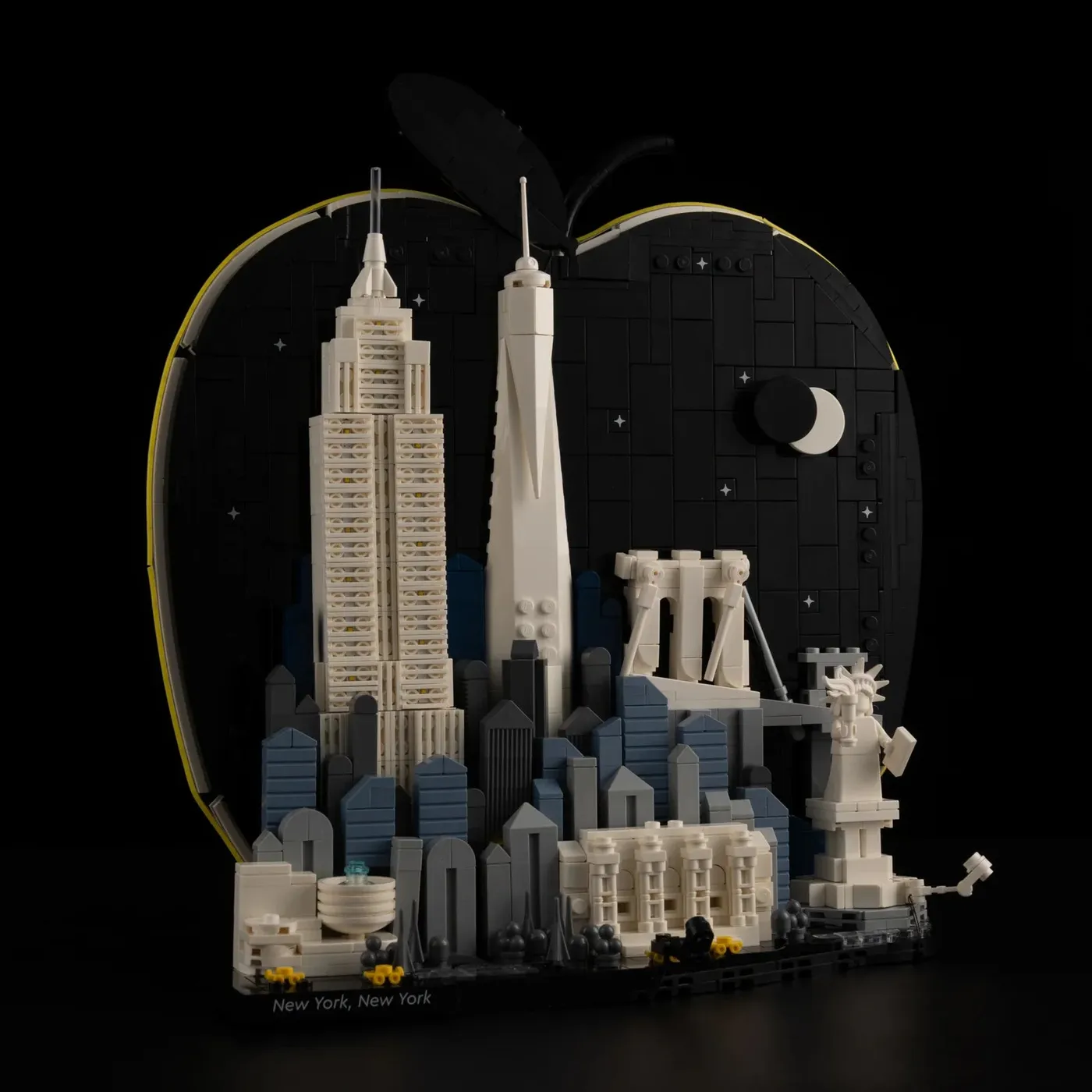 Premium-belysningskit kompatibelt med LEGO Architecture New York City – The Big Apple 21066 — 11
