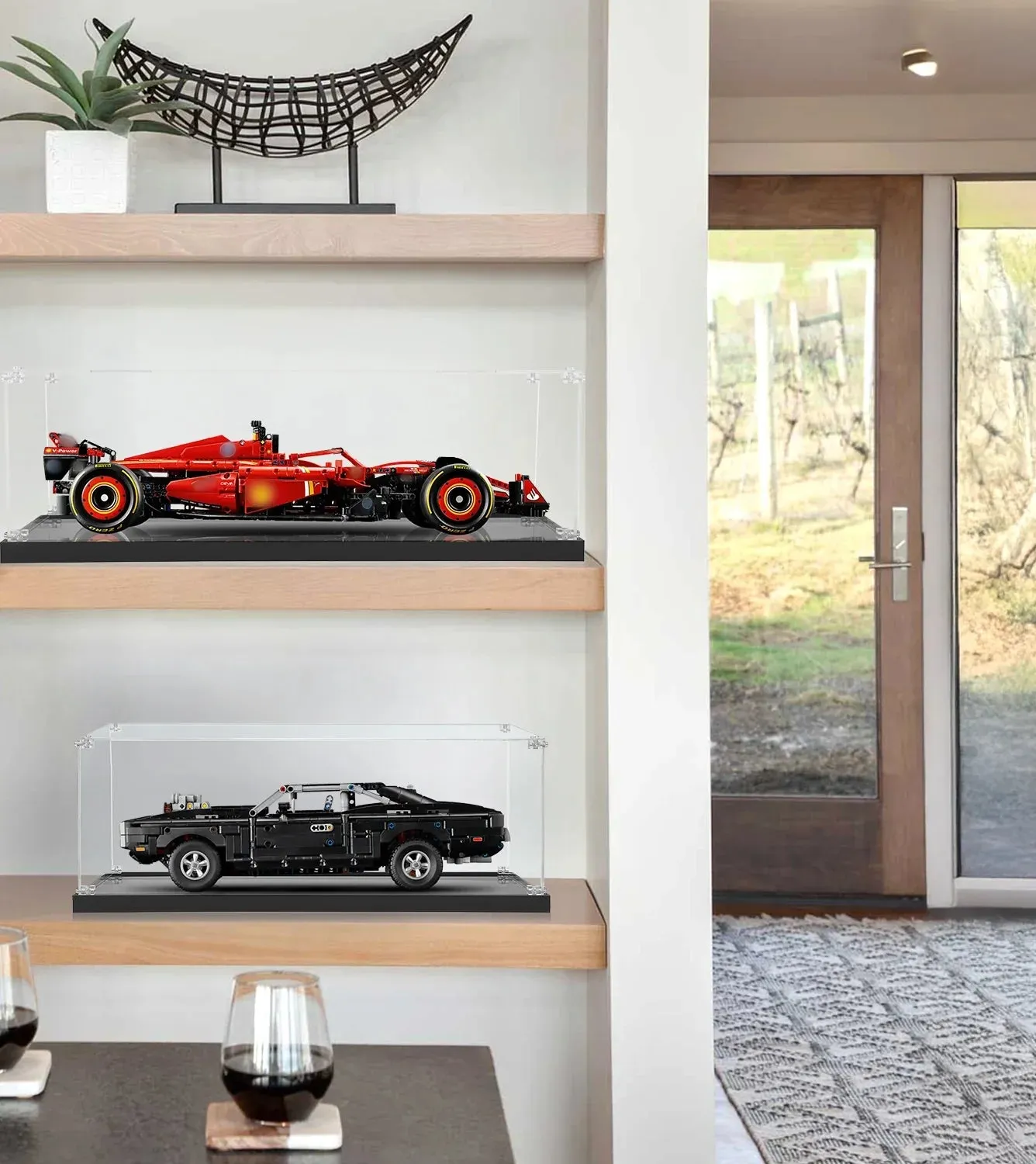 Display Case for LEGO® Technic™ Fast Furious Dodge Charger R/T 42231 — 8