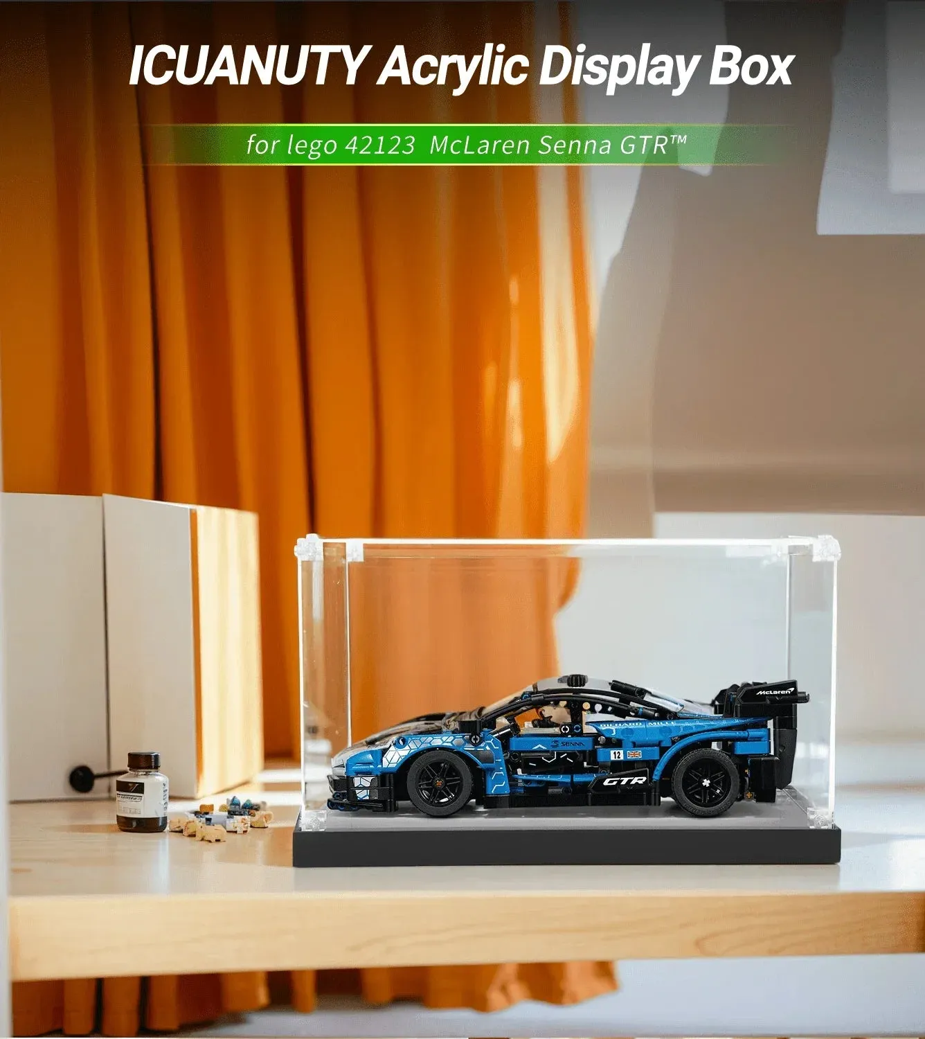 Gablota ekspozycyjna do LEGO Technic McLaren Senna GTR 42123 — 2