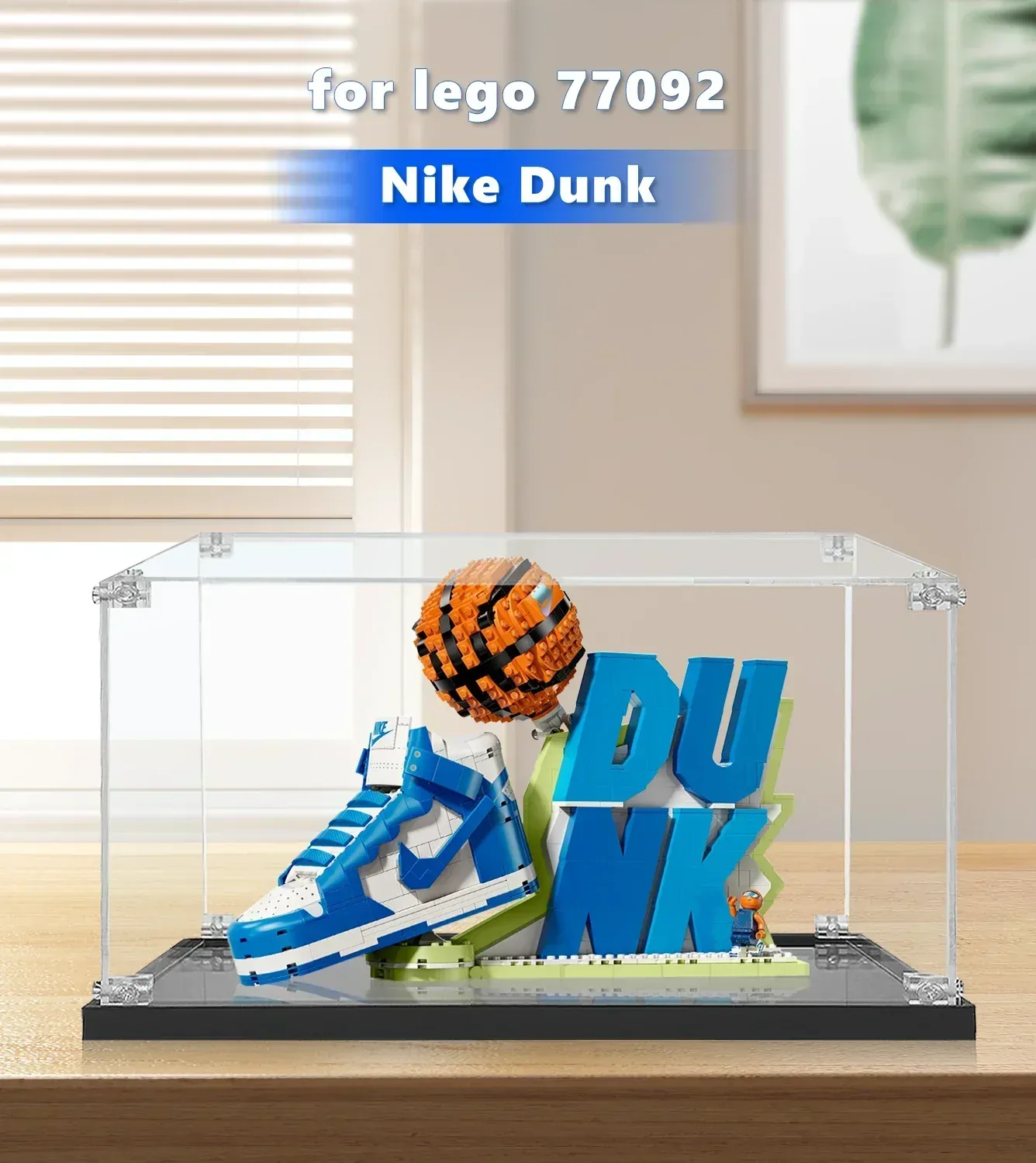 Vitrine für LEGO® Nike Nike Dunk x LEGO® Set 43008 — 3