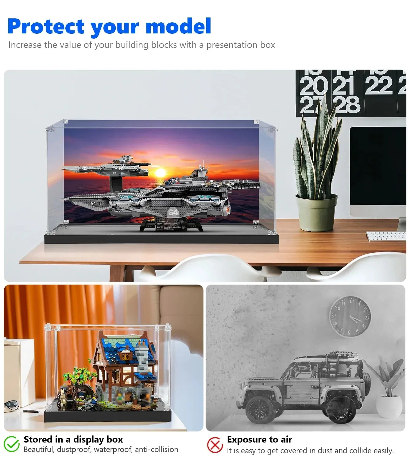 Vitrine für LEGO® Marvel Helicarrier 76042 und 76295 — 4