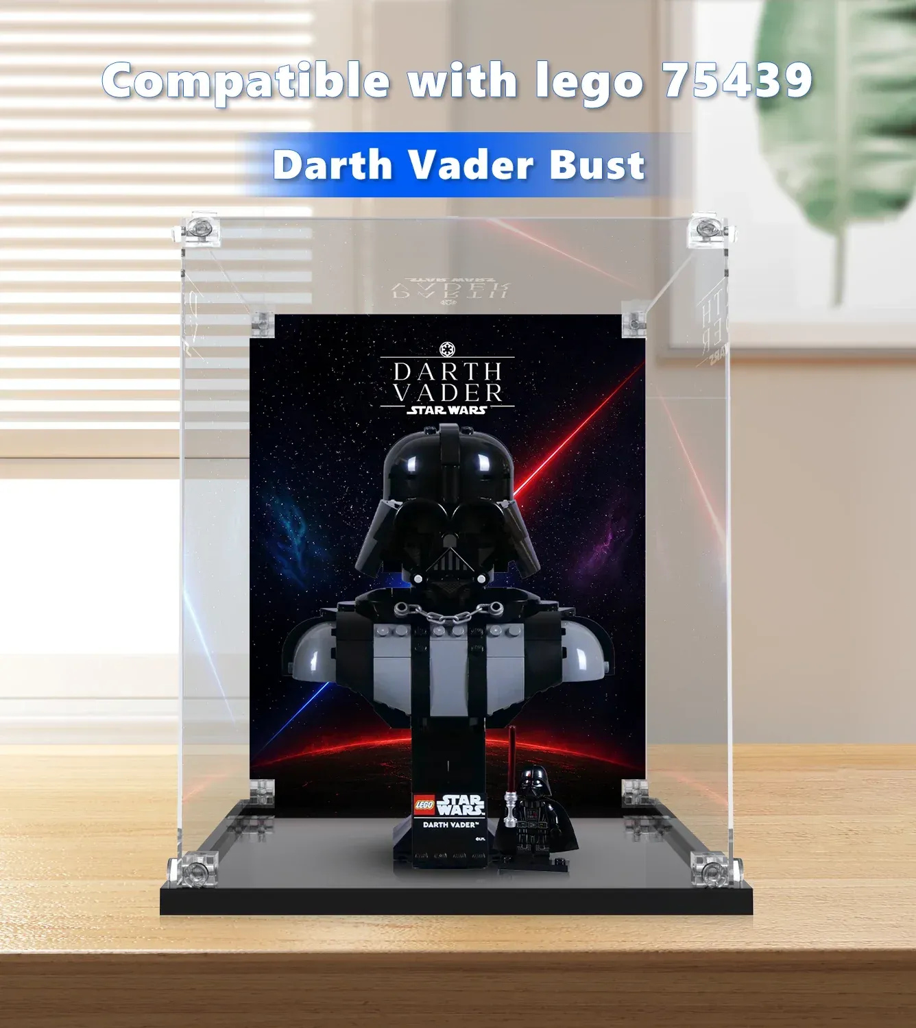 Vitrine für LEGO® Star Wars™ Darth Vader™ Bust (#75439) — 2