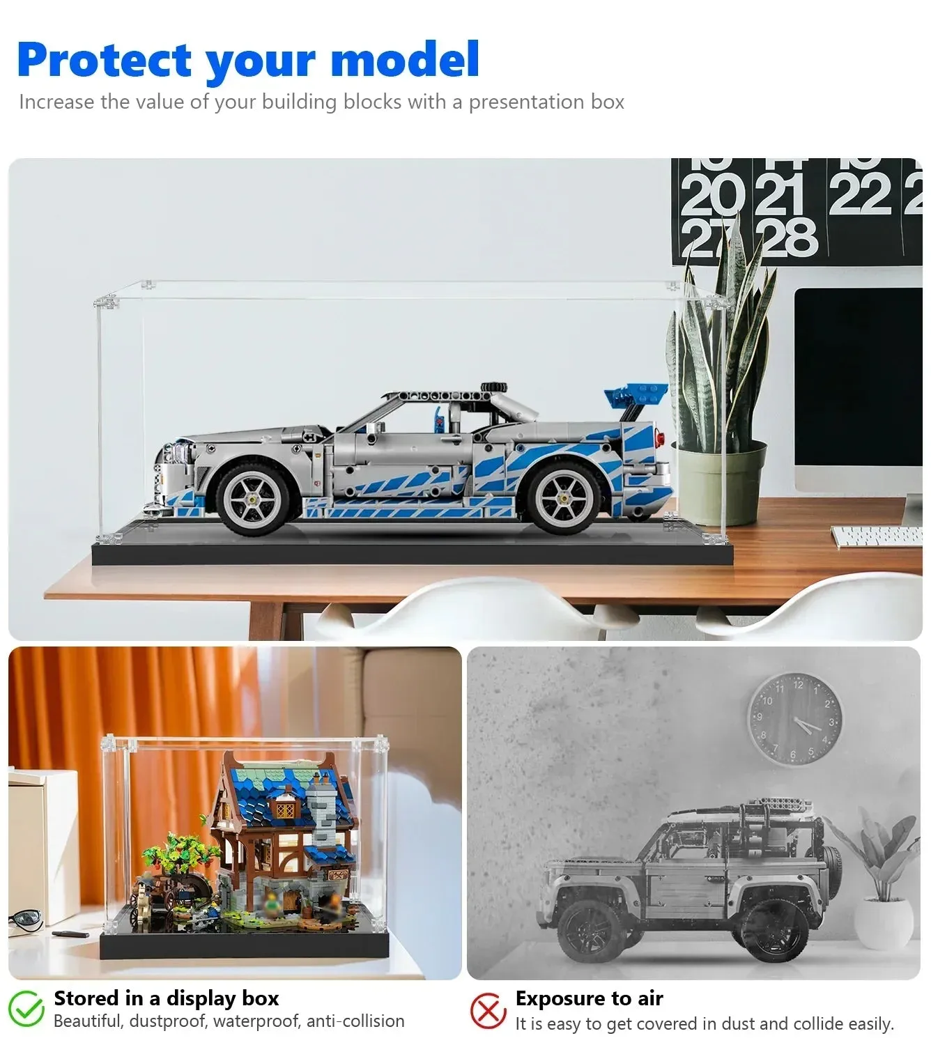Eksponavimo dėžė LEGO® Technic™ 2 Fast 2 Furious Skyline GT-R (R34) Car (1:12 mastelis) 42210 — 3