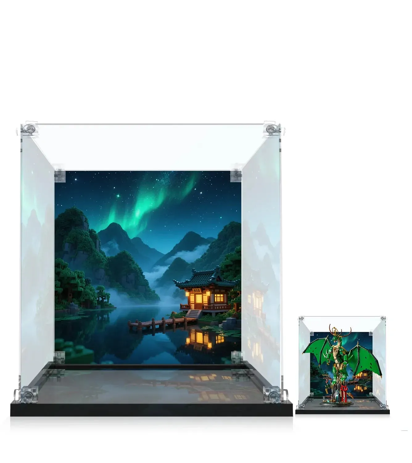 Display case for LEGO® NINJAGO® The Guardian Dragon 71847 — 2