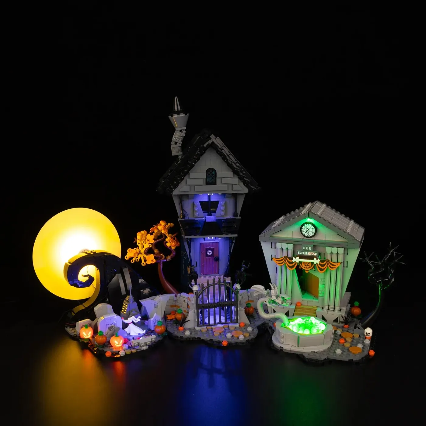Premium apšvietimo rinkinys, suderinamas su LEGO Ideas Disney Tim Burton's The Nightmare Before Christmas 21351 — 6