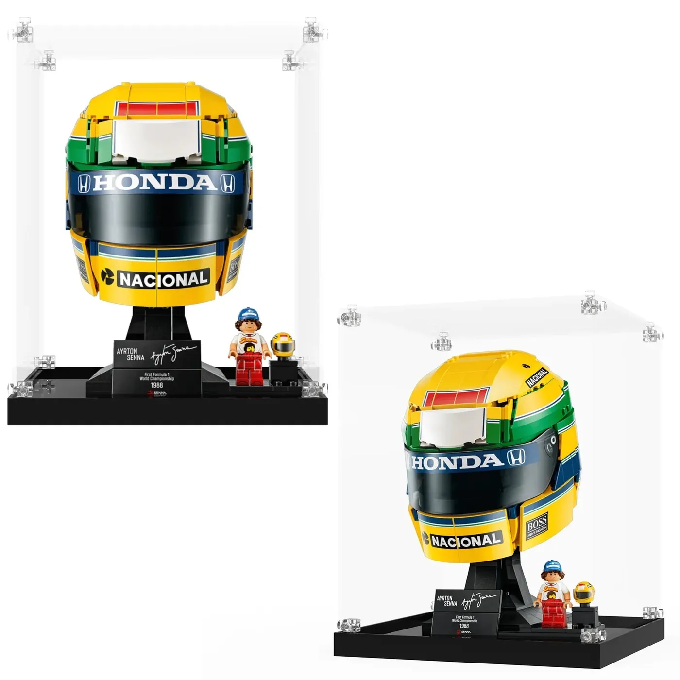 Vitrine für LEGO® Editions Ayrton Senna Helmet 43024 — 15