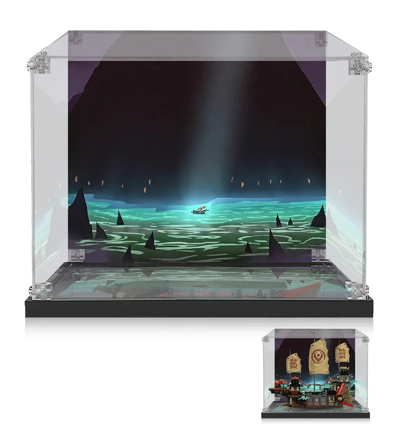 Vitrine für LEGO® NINJAGO® The Temple Bounty 71848 — 4