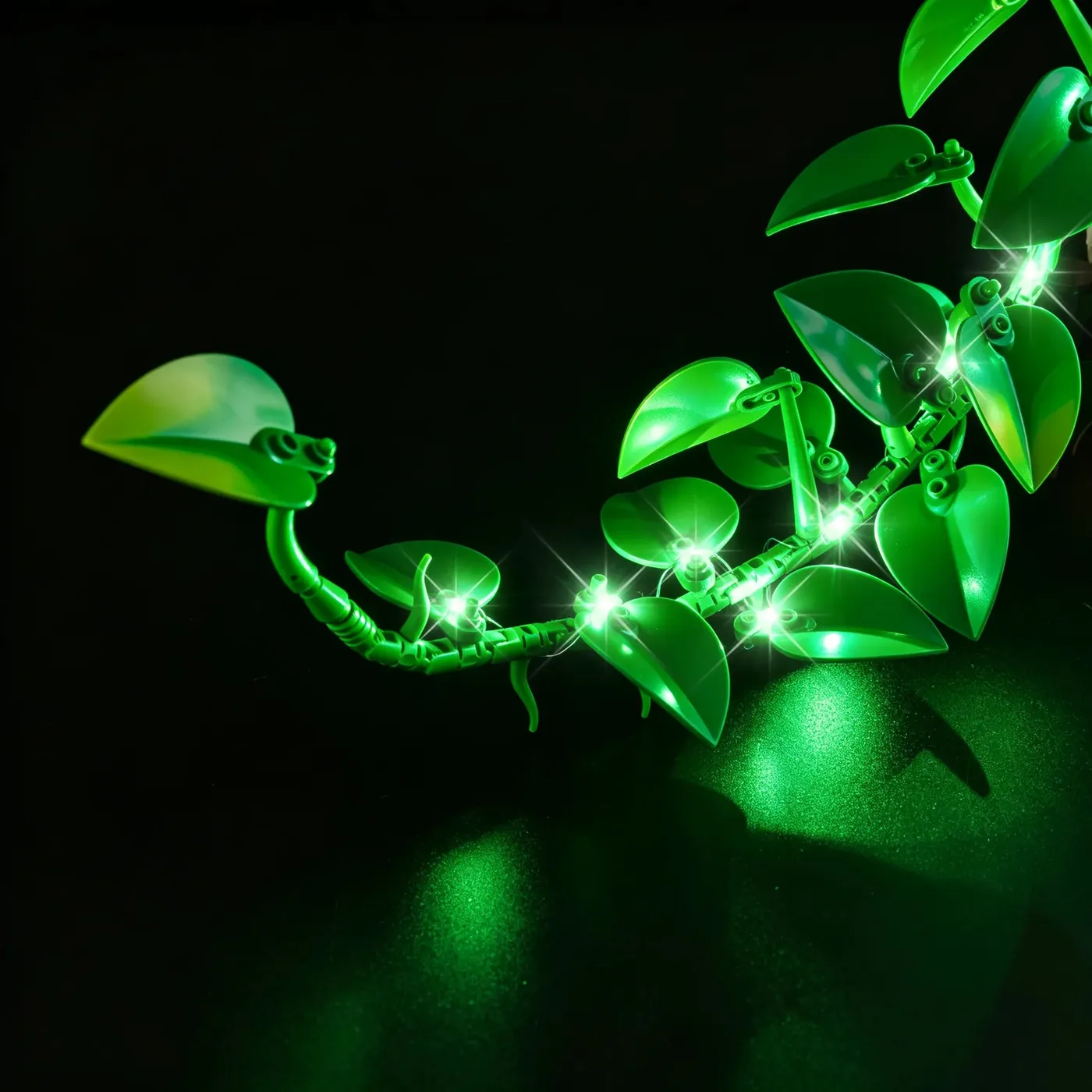 Premium apšvietimo rinkinys, suderinamas su LEGO Botanicals Hanging Golden Pothos 11512 — 12