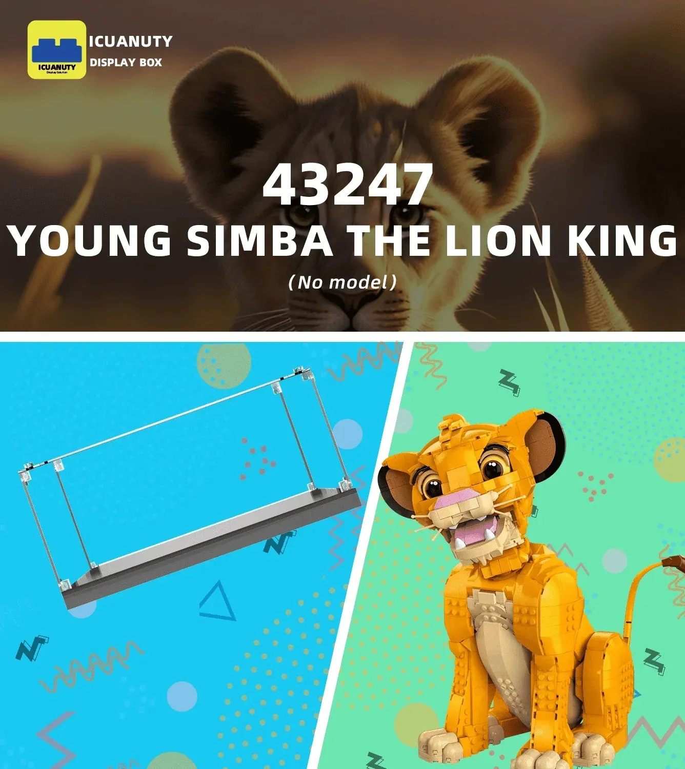 Montrar för LEGO Young Simba the Lion King 43247 — 5