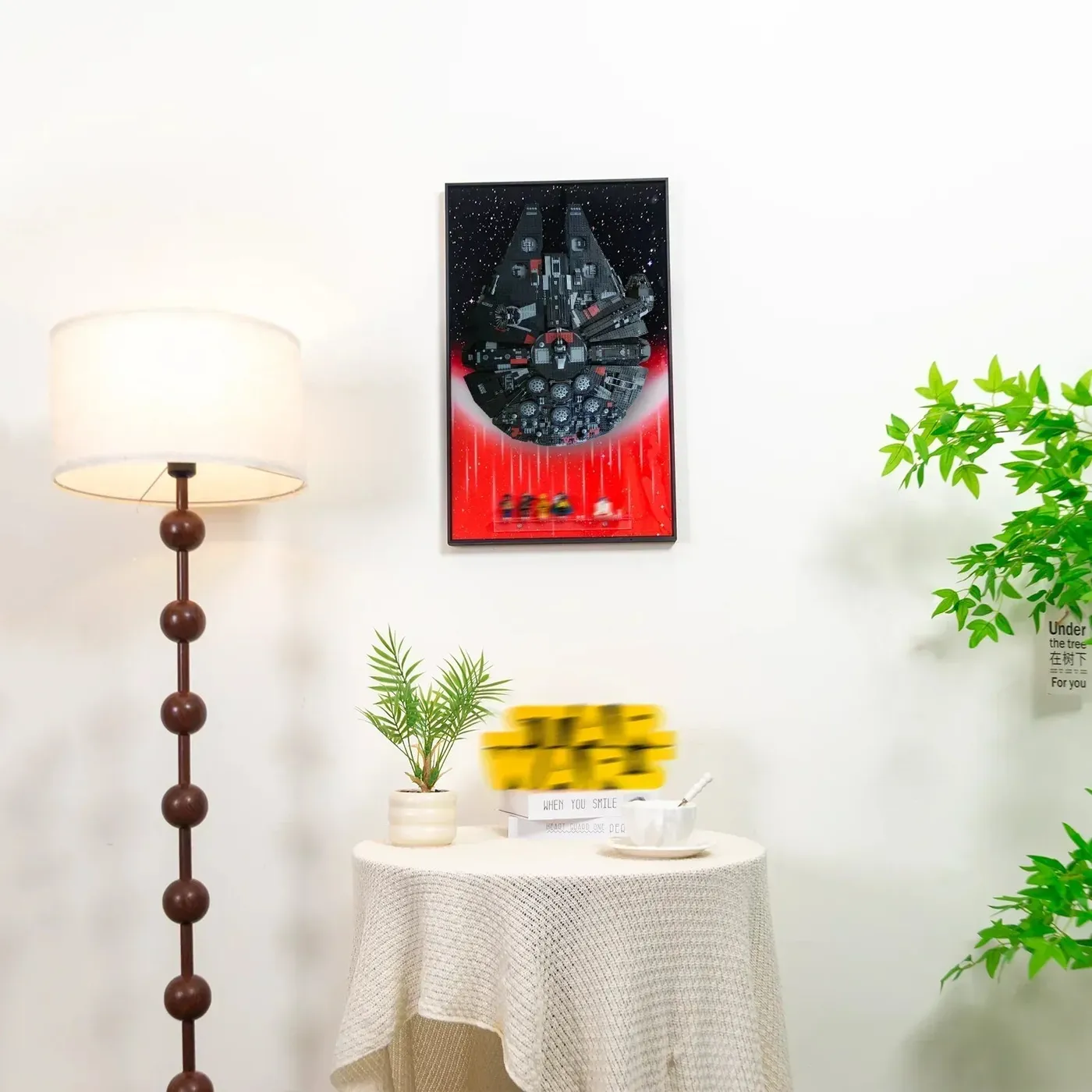 Wall Display Frame for LEGO Star Wars The Dark Falcon 75389 - KABO