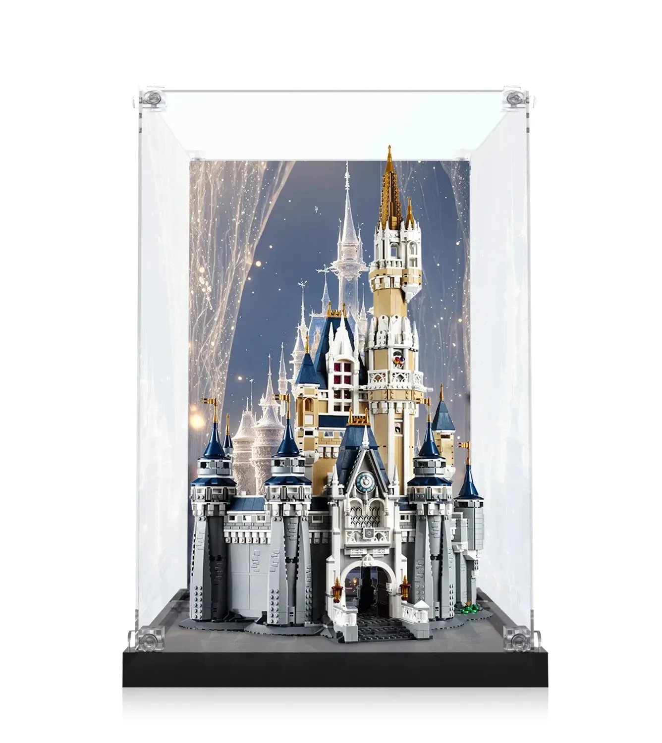 Akrylowa gablota ekspozycyjna premium do LEGO® The Disney Castle (71040) — 4