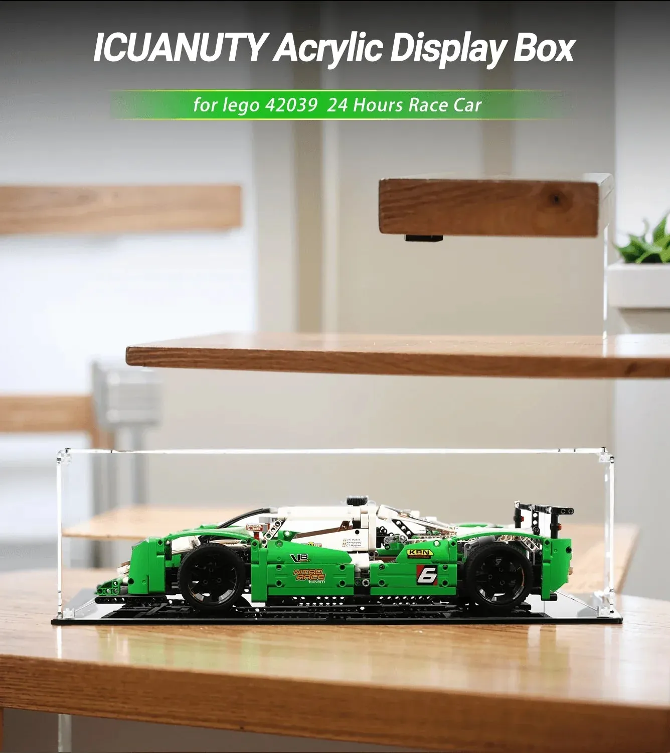 Gablota ekspozycyjna do LEGO 24 Hours Race Car 42039 — 2