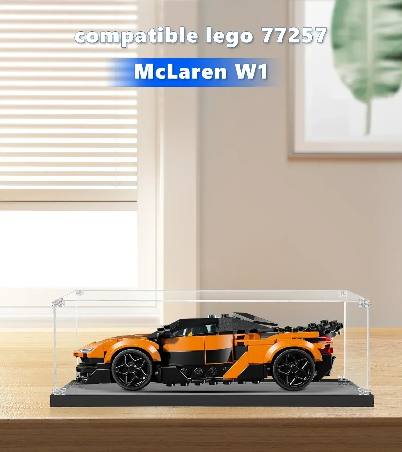 Vitrine für LEGO® Speed Champions McLaren W1 77257 — 4
