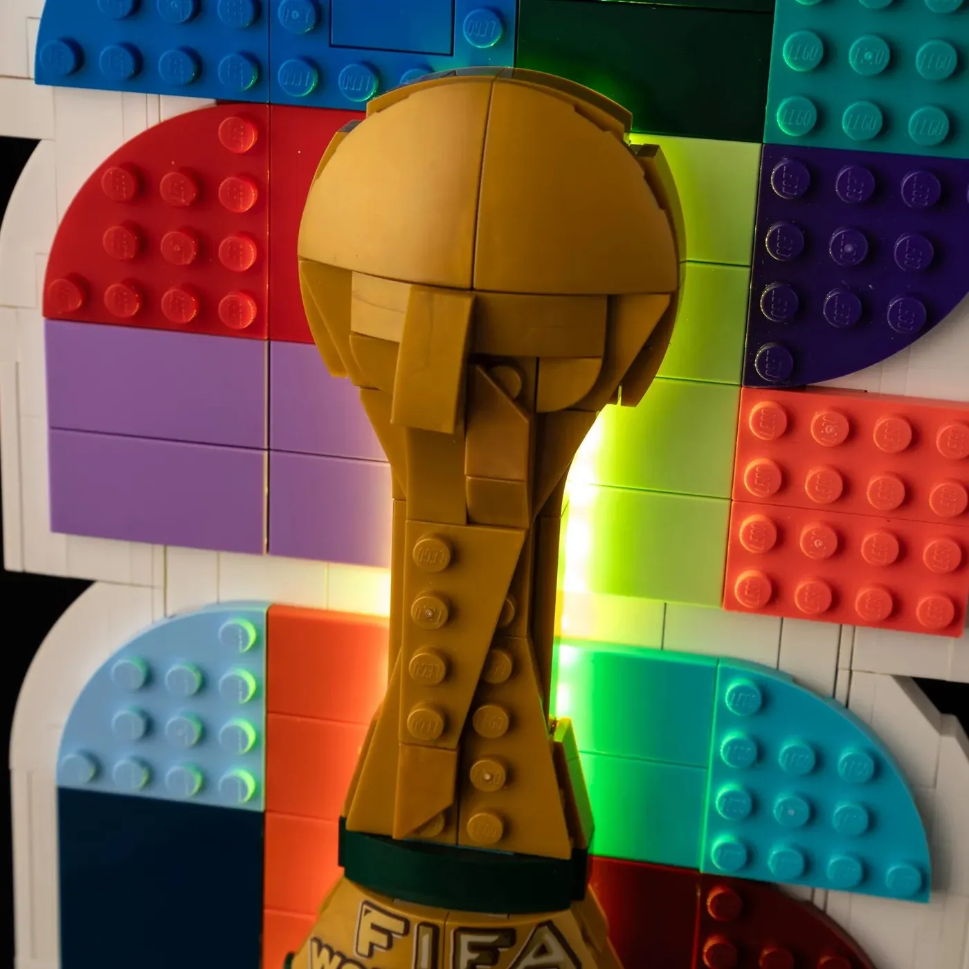 Premium Light Kit Compatible with LEGO® Editions FIFA World Cup 2026™ Official Emblem 43032 — 27
