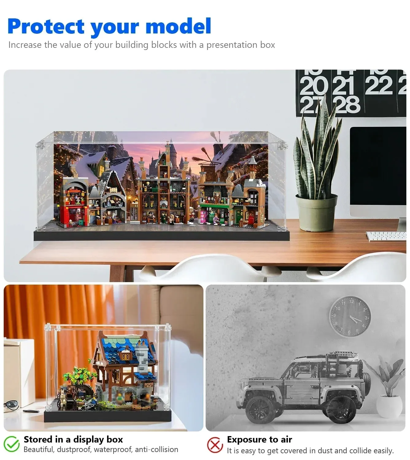 Display Case for LEGO® Harry Potter™ Hogsmeade™ Village – Collectors' Edition 76457 — 6
