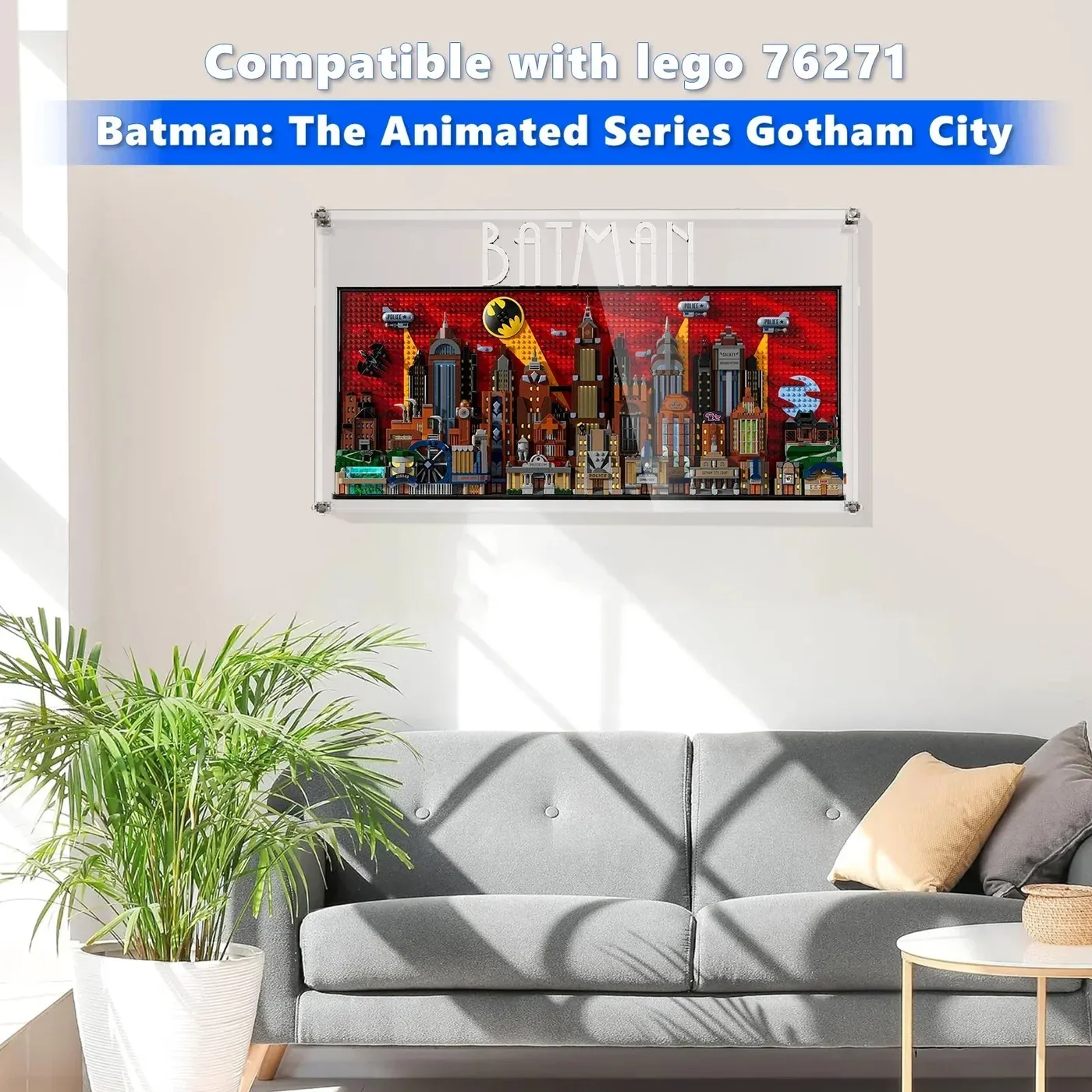 Ochronna gablota ekspozycyjna do LEGO® Gotham City 76271 — 4