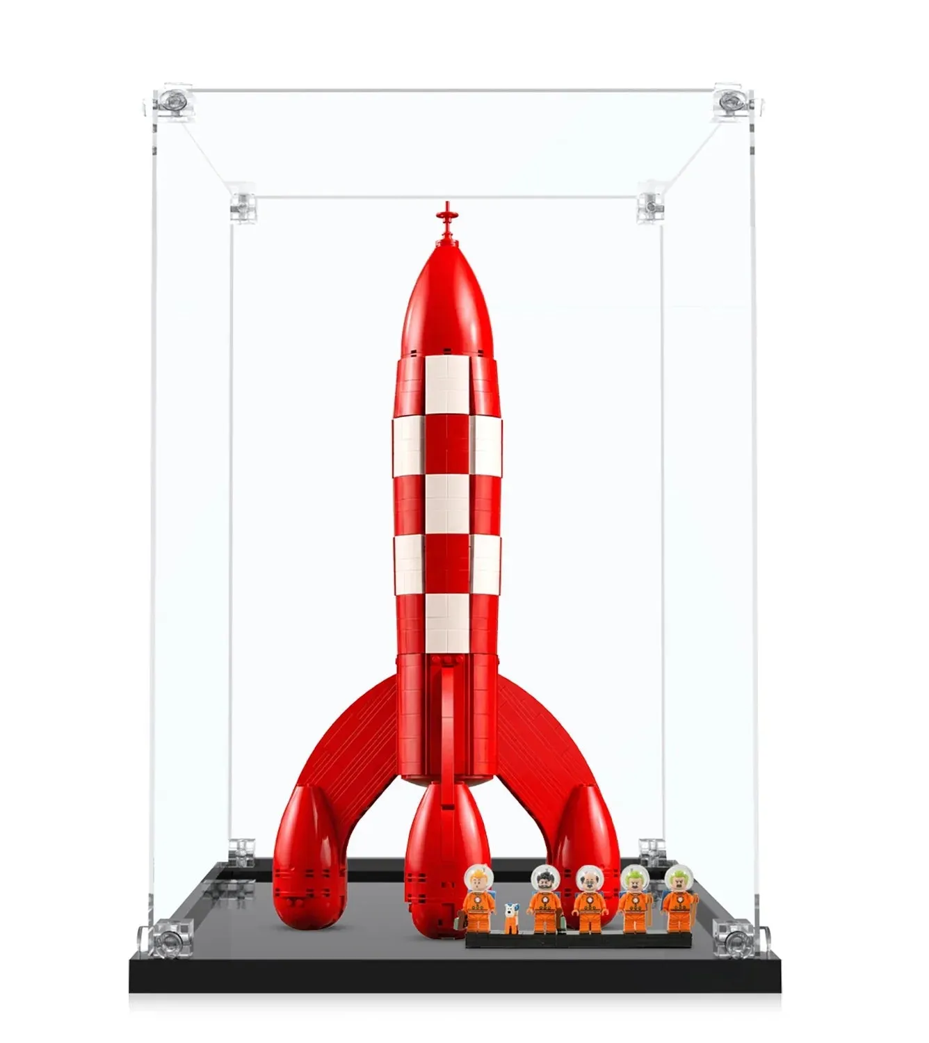 Display Case for LEGO® Ideas Tintin® Moon Rocket #21367 — 9
