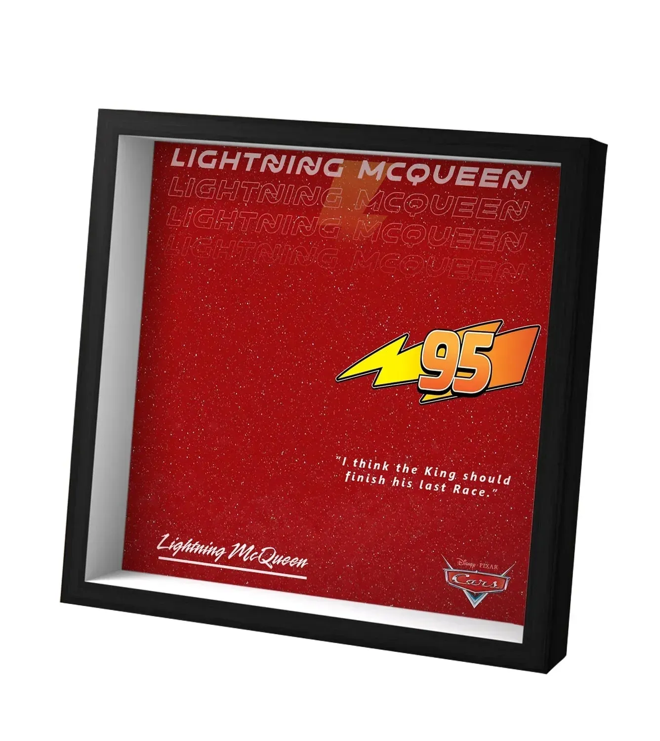 Displayram för LEGO Speed Lightning McQueen 77255