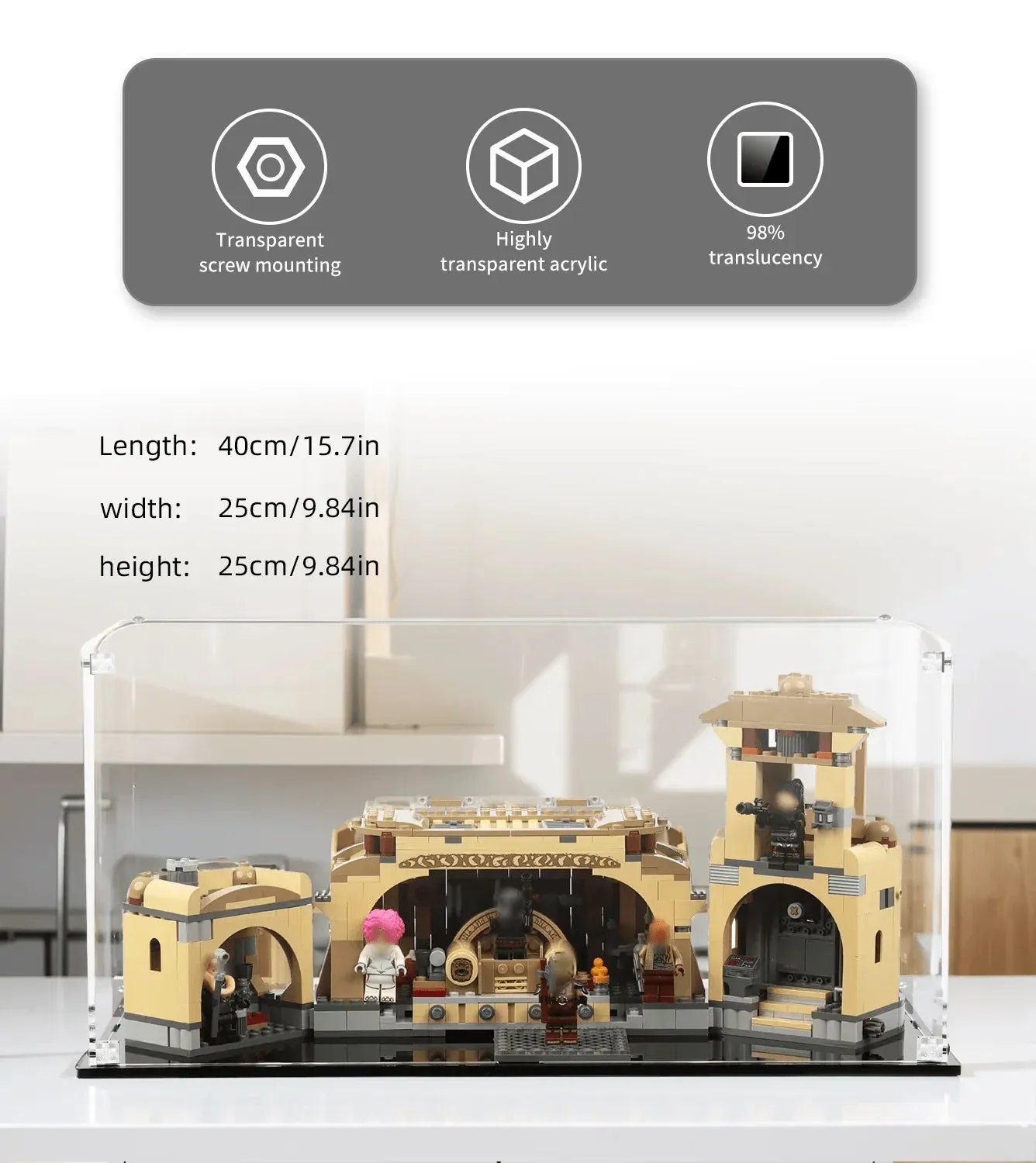 Monter för Lego Boba Fett's Throne Room 75326 — 5