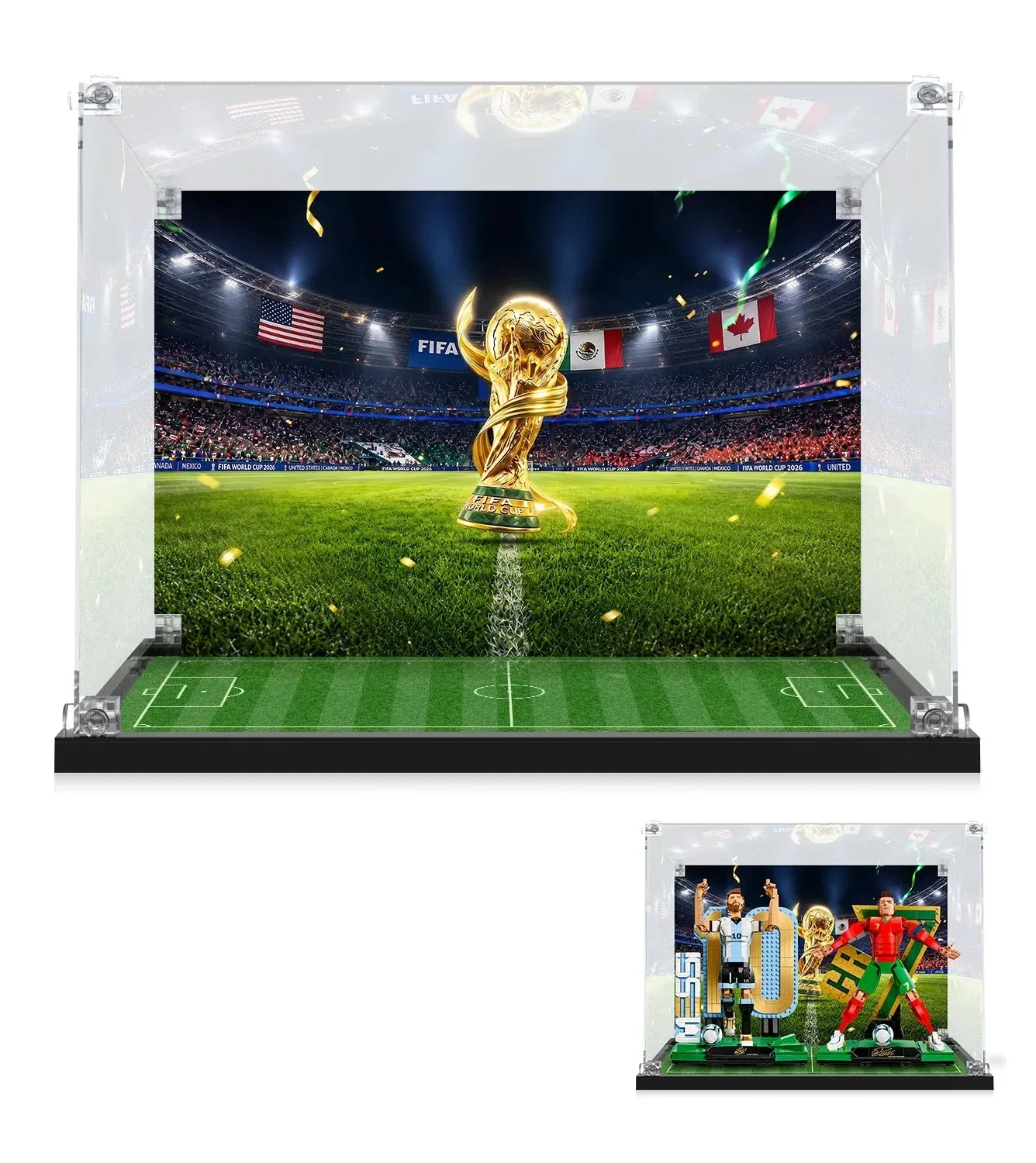 Monter för LEGO® Soccer Legends 43015 Lionel Messi & 43016 Cristiano Ronaldo — 8