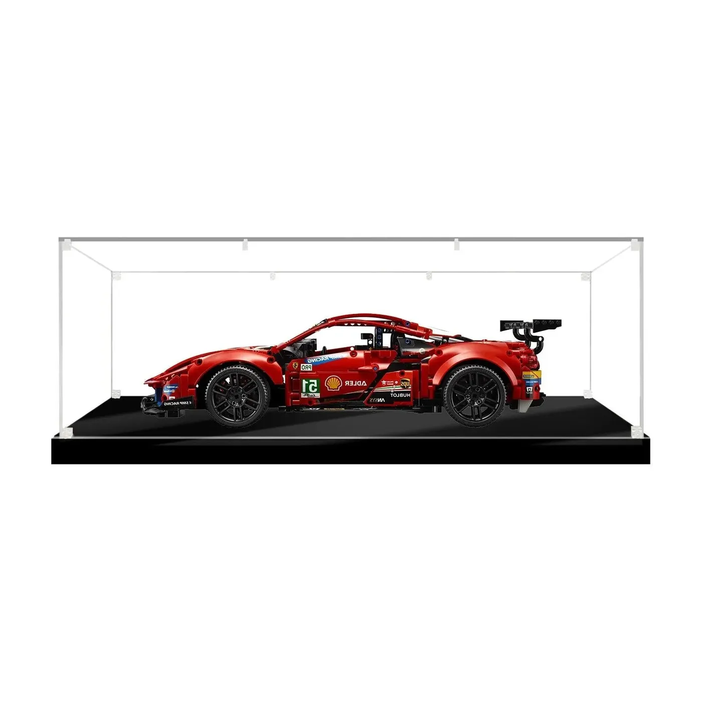 Acryl-Vitrine für LEGO Automodelle im Maßstab 1:8: 42083 42096 42125 42056 42115 42172 — 7