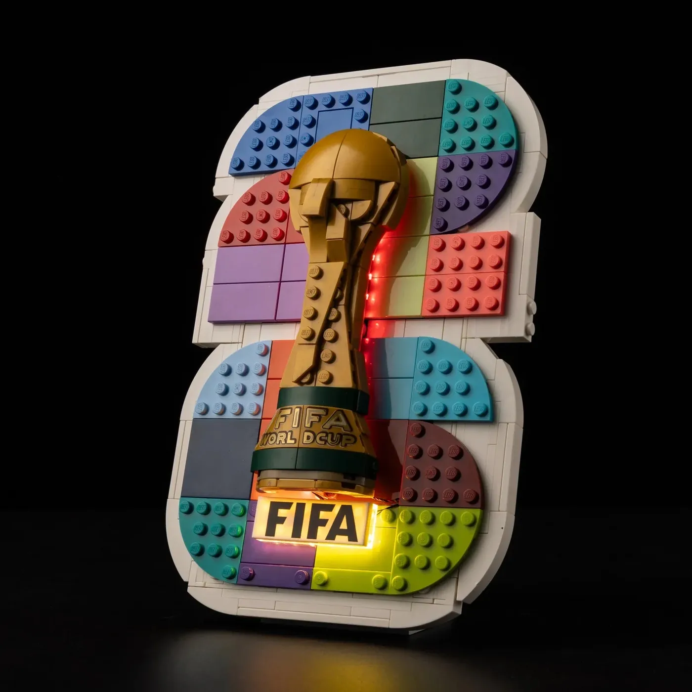 Premium Light Kit Compatible with LEGO® Editions FIFA World Cup 2026™ Official Emblem 43032 — 4