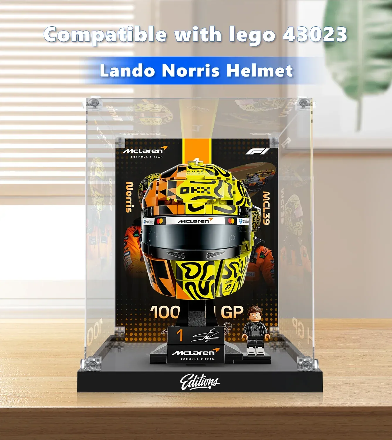 Eksponavimo dėžė, suderinama su LEGO šalmais 43024/43014/43017/43022/43023/75458/11373/75351/75328/75429/75304/75274 — 13