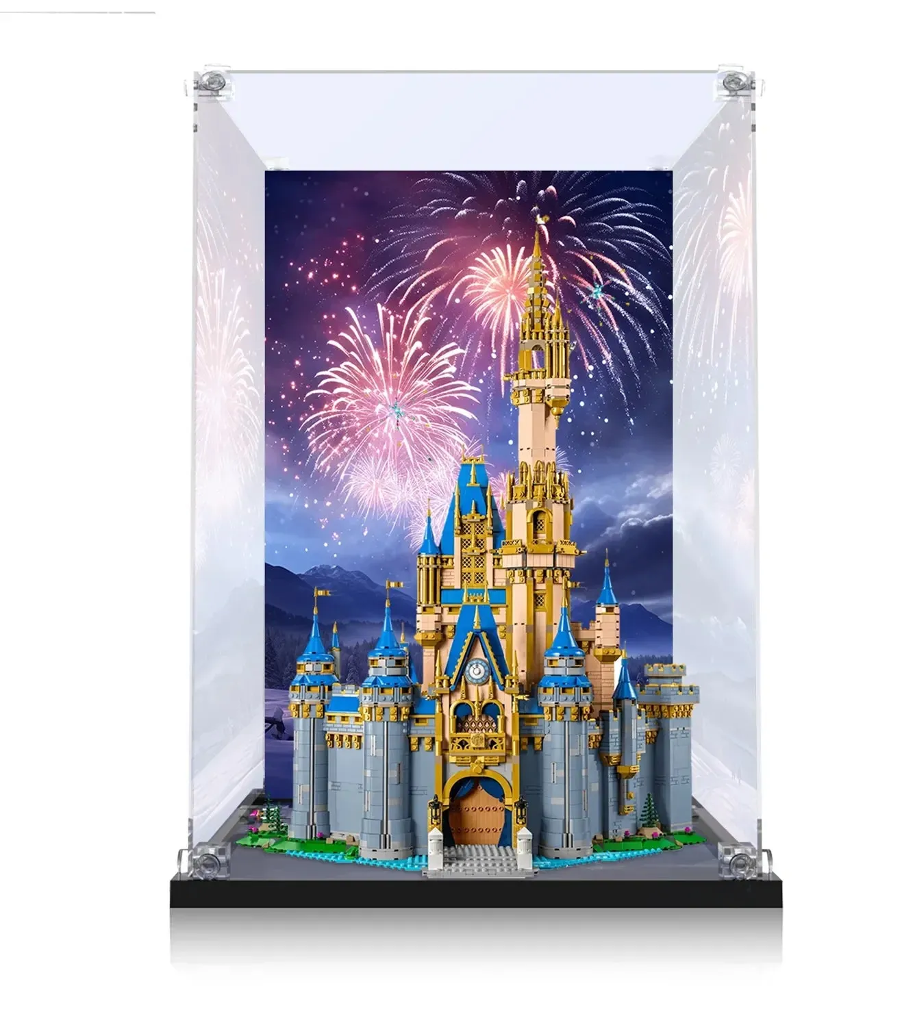Display case for LEGO® Disney Mickey and Friends Disney Castle 43222 — 2