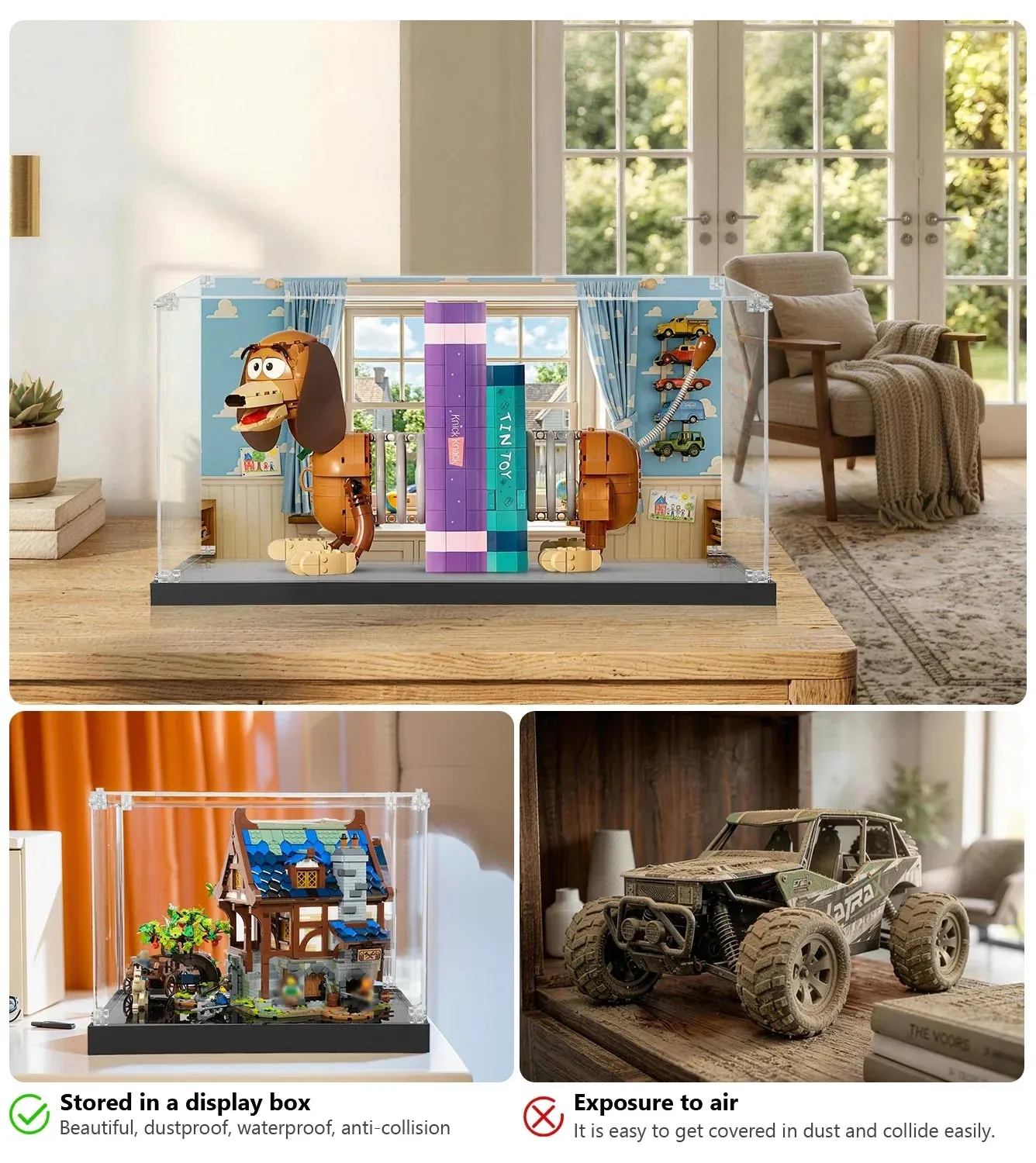 Monter för LEGO® Disney™ Toy Story Slinky Dog Bookends 43301 — 4