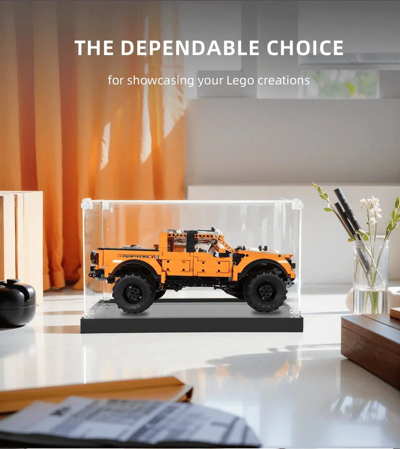 Vitrine für LEGO 42126 Technic™ Ford® F-150 Raptor — 3