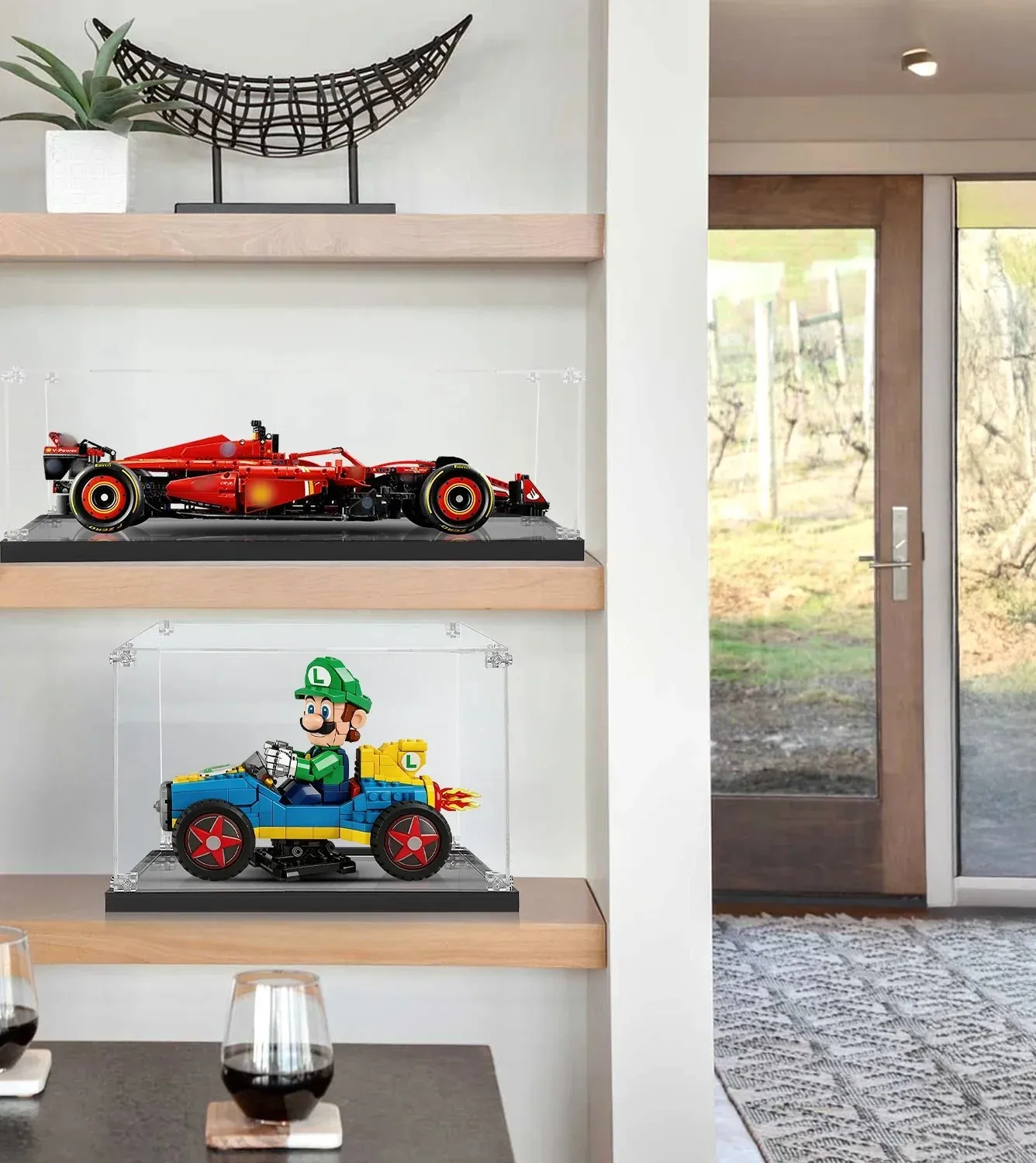 Display Case for LEGO® Super Mario™ Mario Kart™ – Luigi & Mach 8 72050 — 14