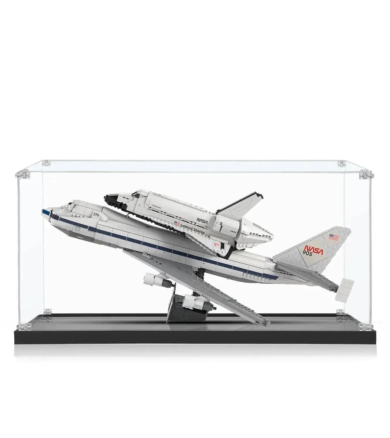 Vitrine für LEGO® Icons Shuttle Carrier Aircraft 10360 — 10