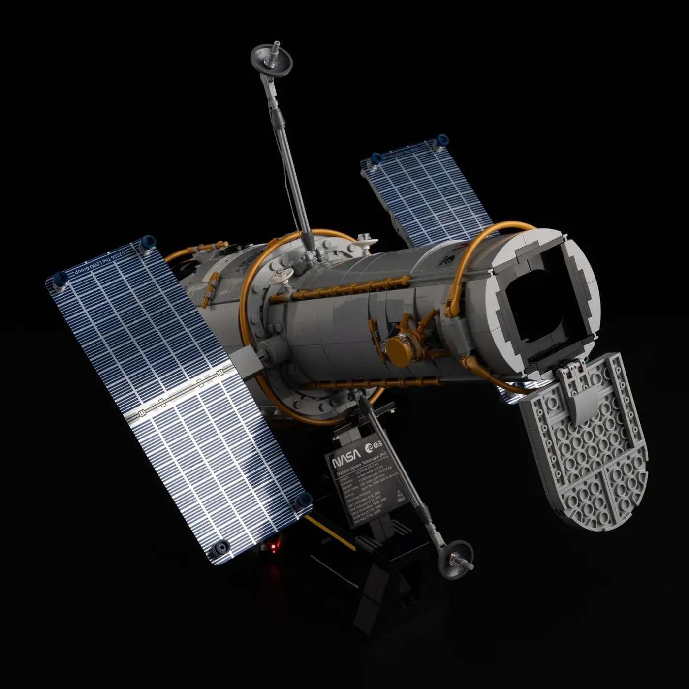 Premium-belysningskit kompatibelt med LEGO® Icons Hubble Space Telescope 11382 — 9