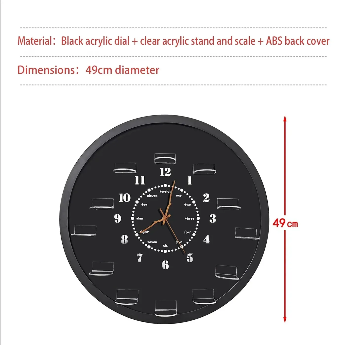 Display-Uhr für LEGO Minifiguren – dekorative Minifiguren-Uhr — 6