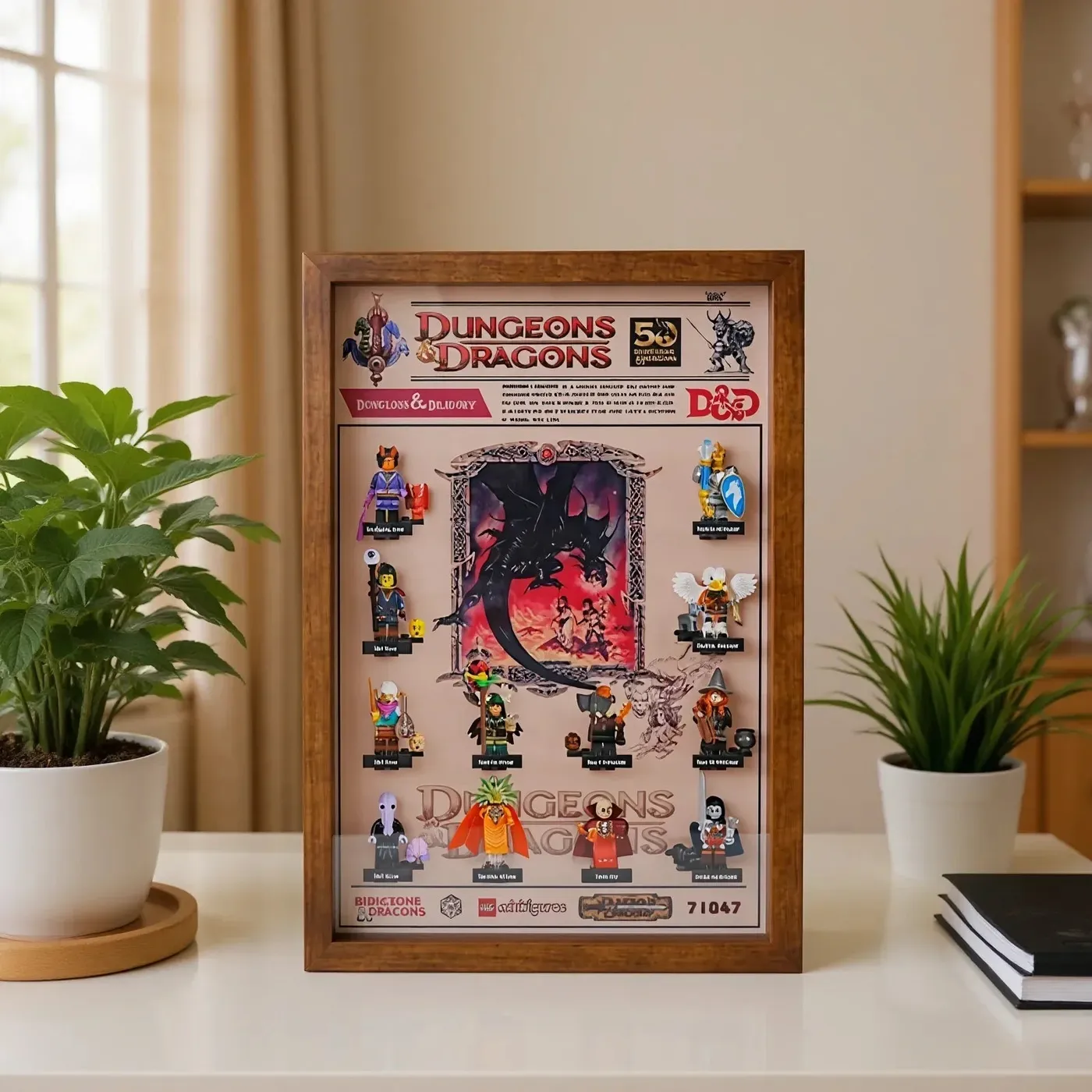 Bilderrahmen-Display für LEGO® Minifiguren 71022 71028 71030 71050 71047 — 11