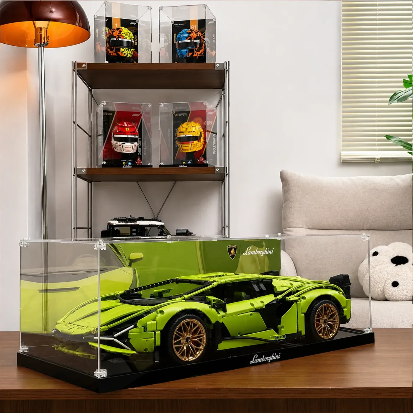Monter för LEGO racerbil (skala 1:8) — 39