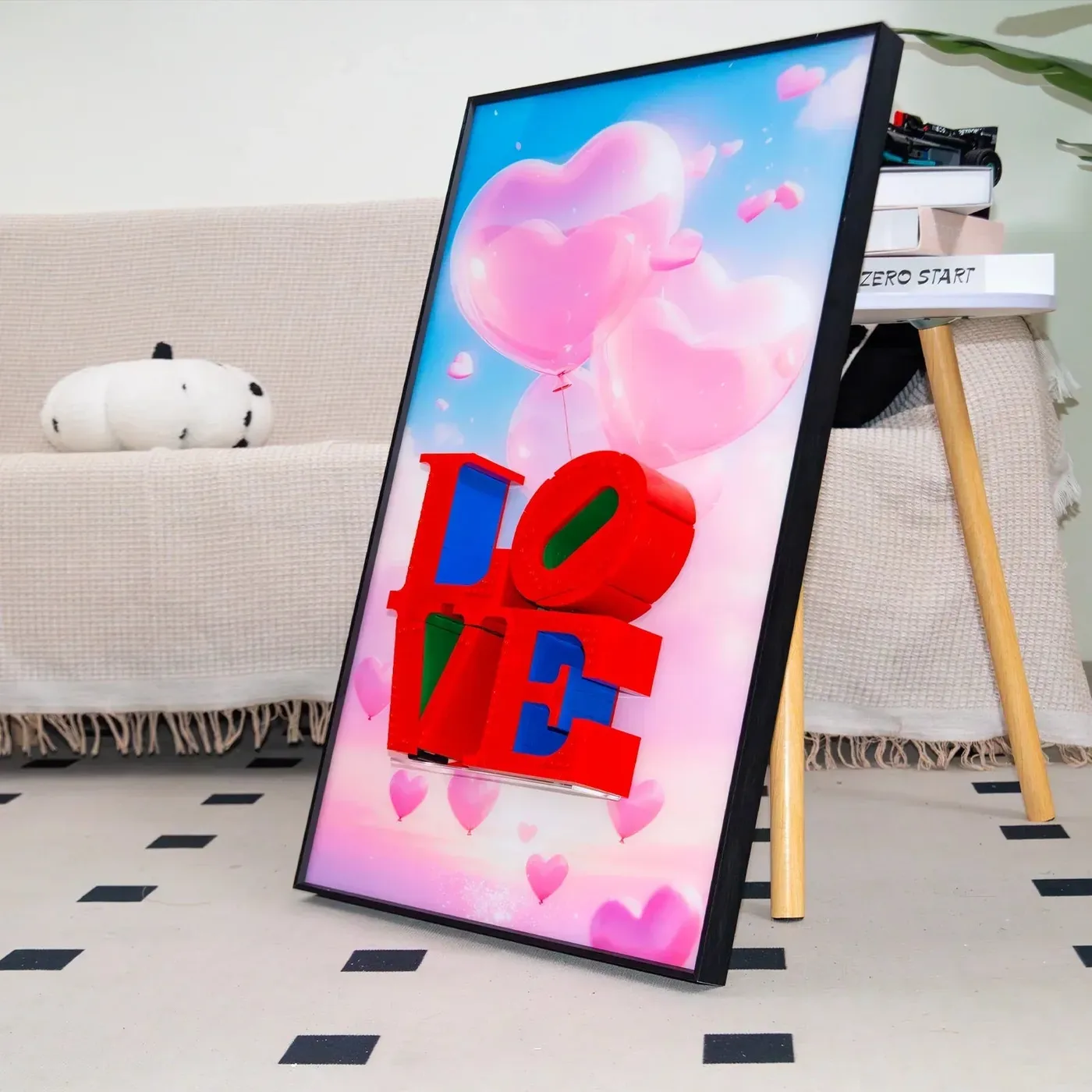Ramka ścienna do LEGO Air LOVE 31214 — 5