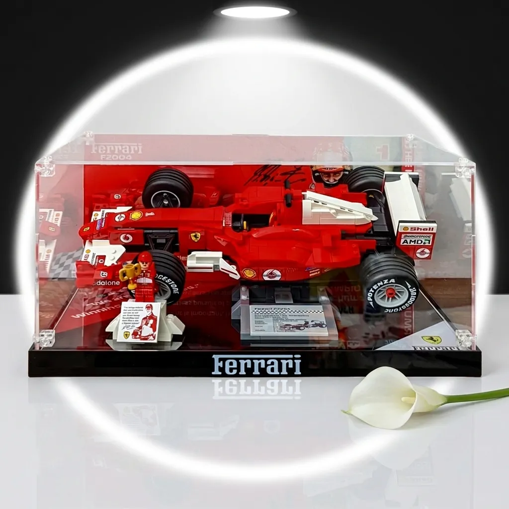 Duell der Legenden: der ultimative Präsentationsguide für LEGO® Icons McLaren MP4/4 & Ferrari F2004 11375