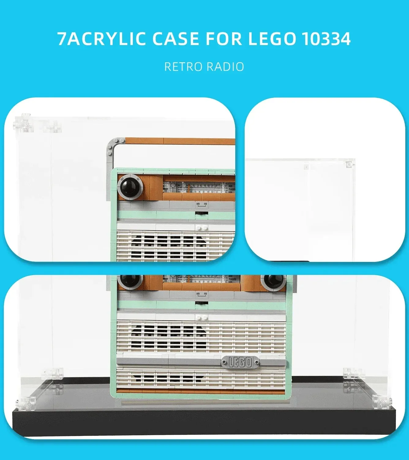Eksponavimo dėžė LEGO Creator Retro Radio 10334 — 4