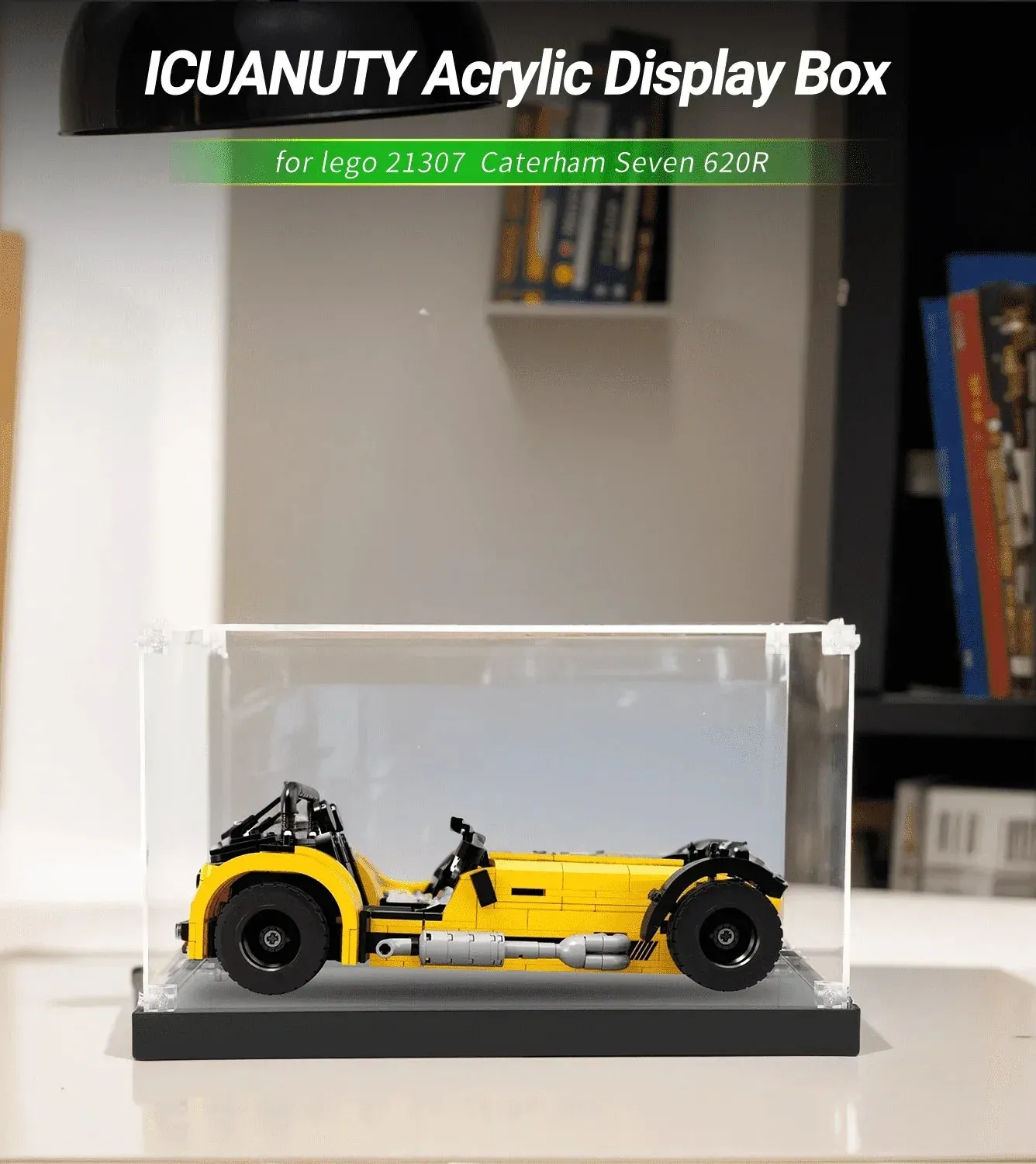 Eksponavimo dėžė LEGO Ideas Caterham Seven 620R 21307 — 2